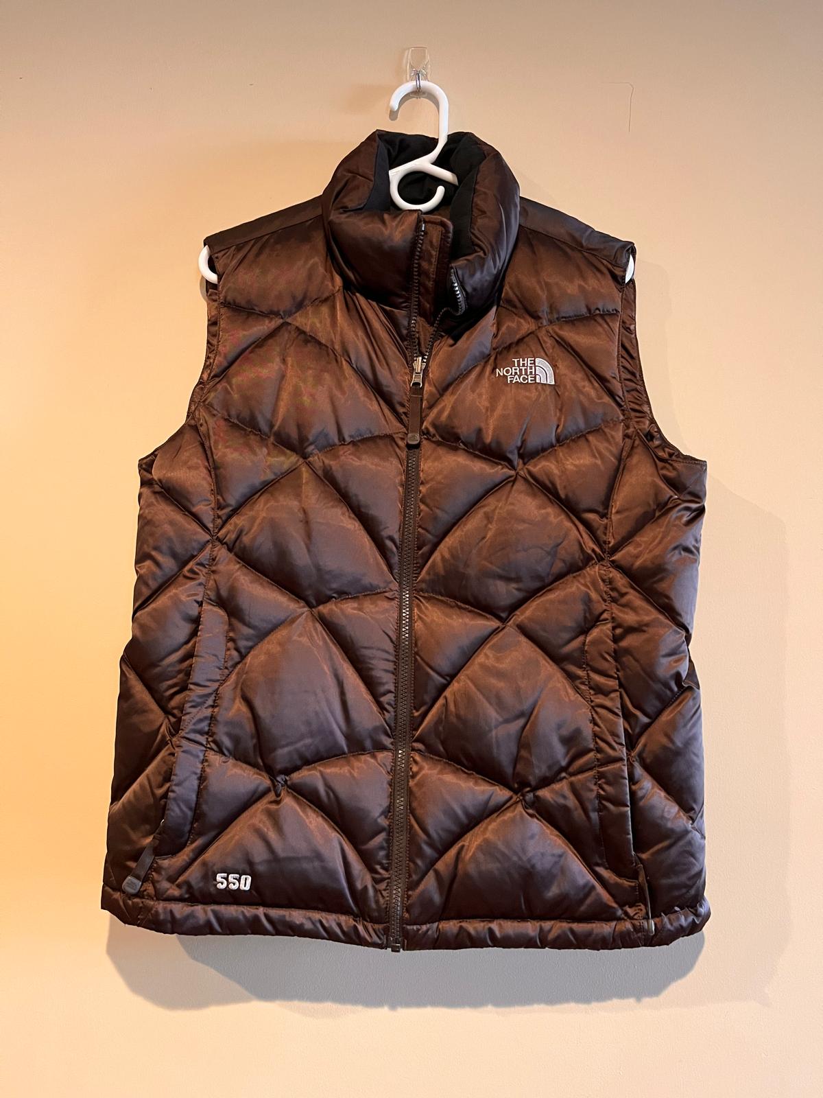 Brown The North Face Vest
