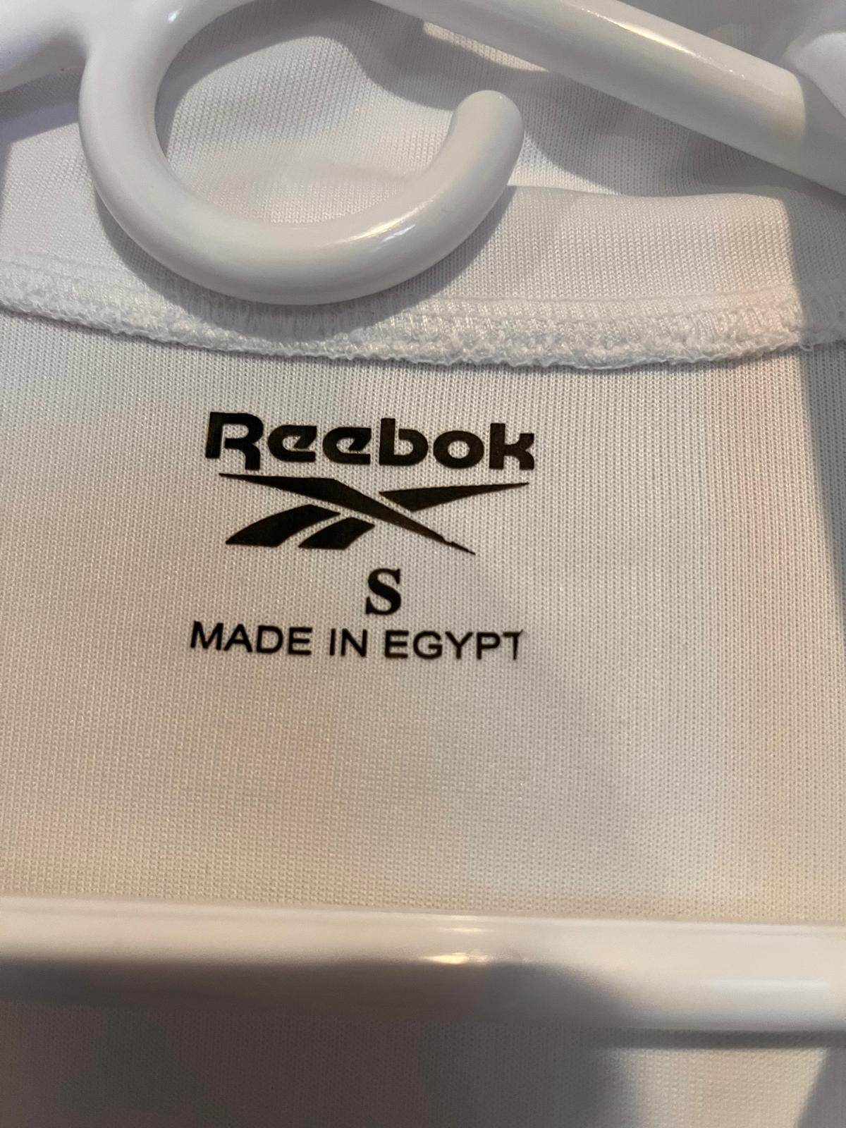 White Long Sleeve Reebok